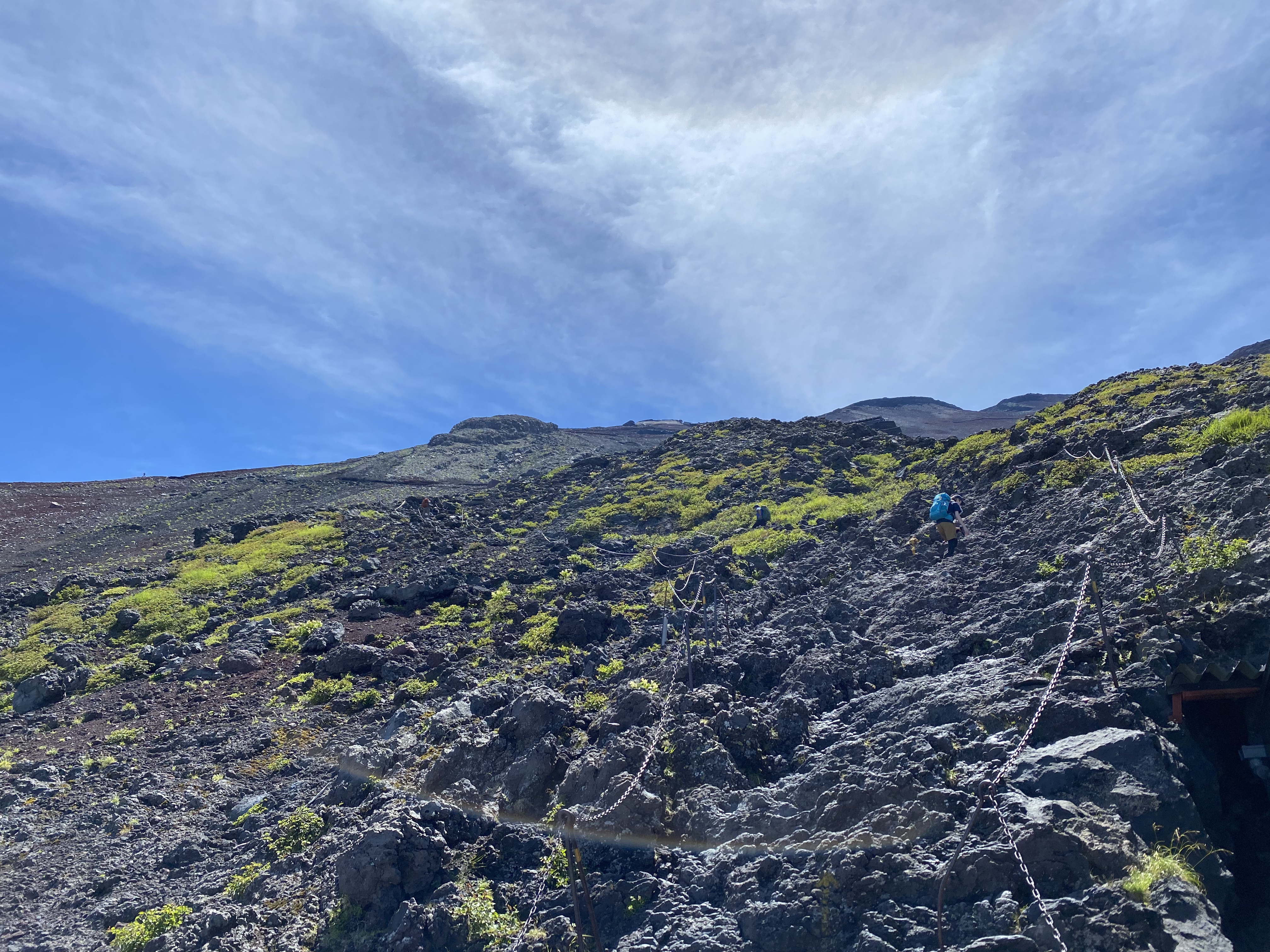 A section of the Fuji Subaru Line trail.