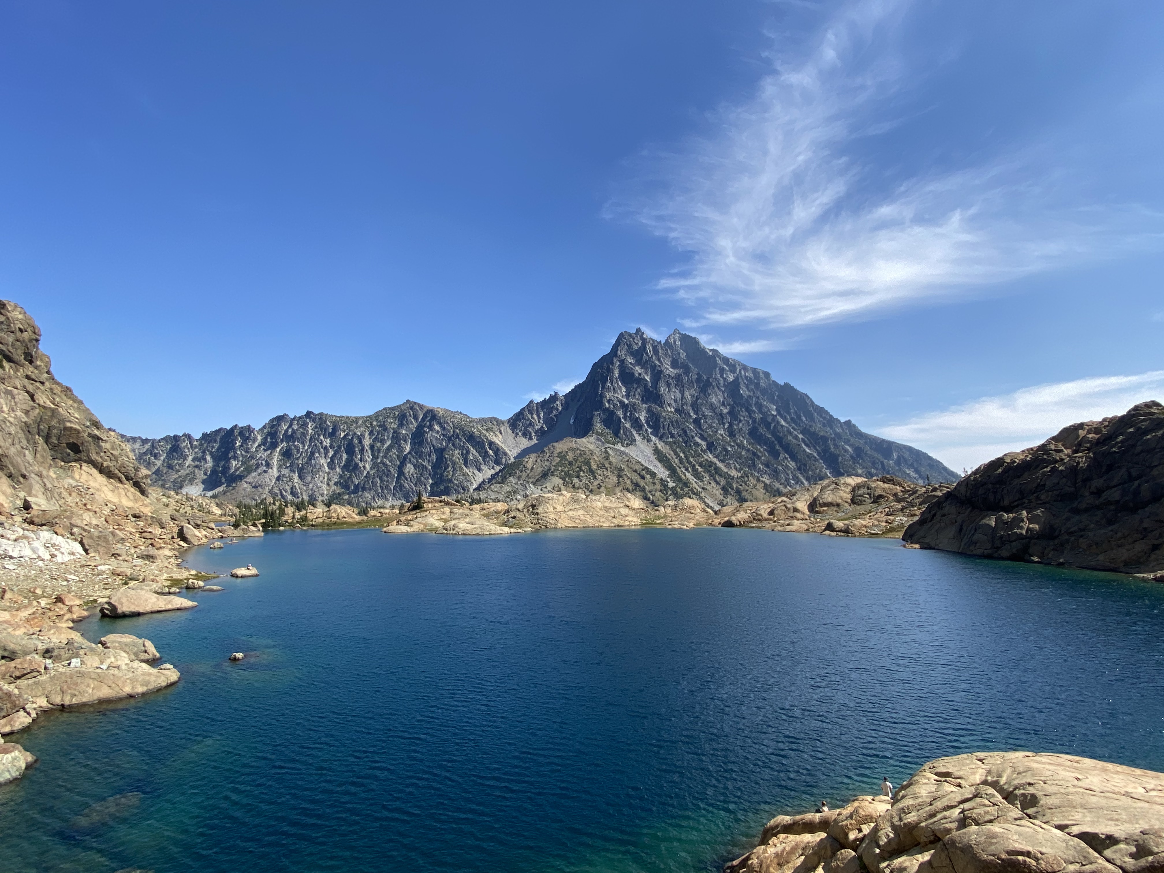 Lake Ingalls with Mount Stuart in the background.